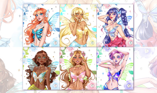 Butterfly Fairies Prints