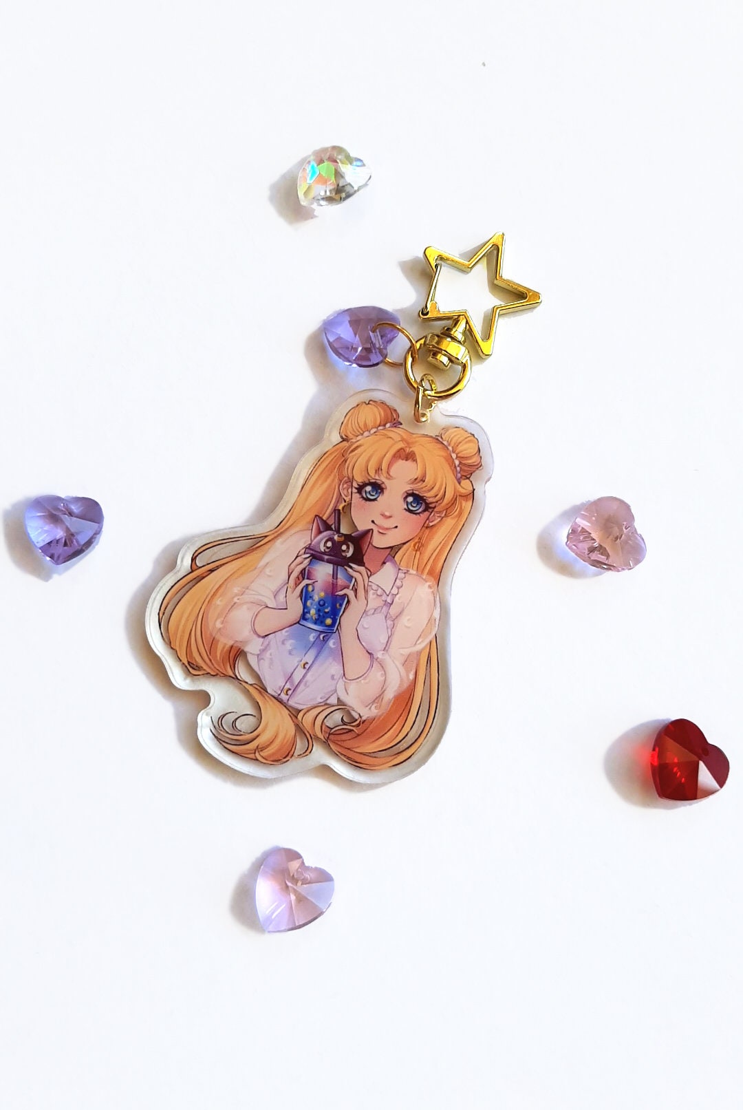 Magical Girl Acrylic Keychains