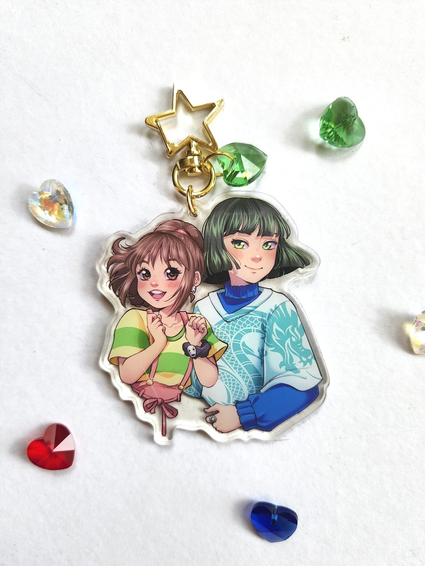 Fantasy Animation Movies Acrylic Keychains