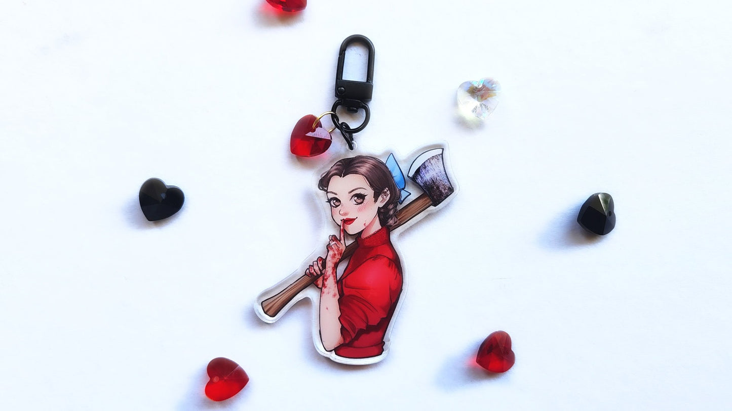 Horror Girls Keychain