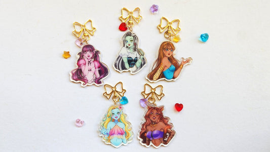 Monster Girls Keychain