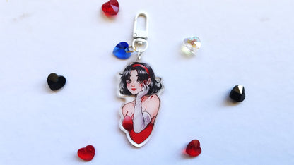 Horror Girls Keychain