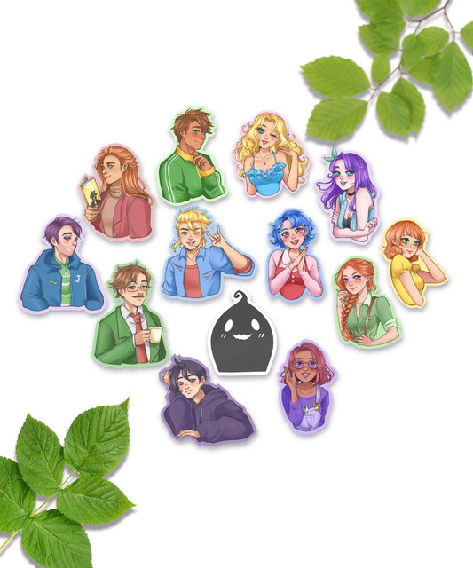 Stardew Valley Stickers | Bachelors and Bachelorettes