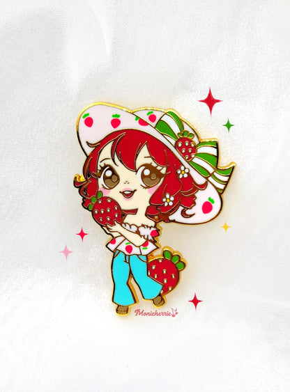 Fruit Girls Enamel Pins