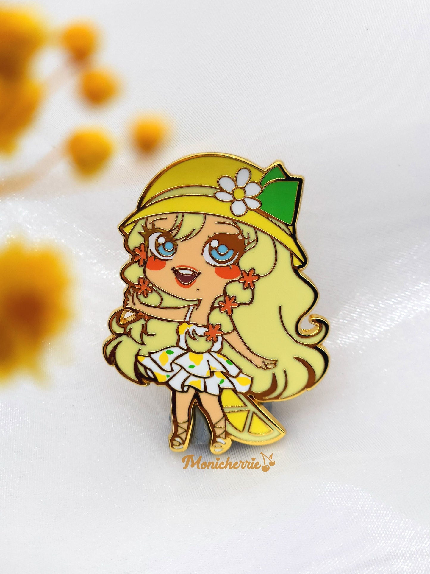 Fruit Girls Enamel Pins