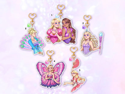 Doll Princess and Fairy Movie Keychains Vol. 2